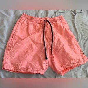 Vans Women Coral Pink Athletic Shorts size S